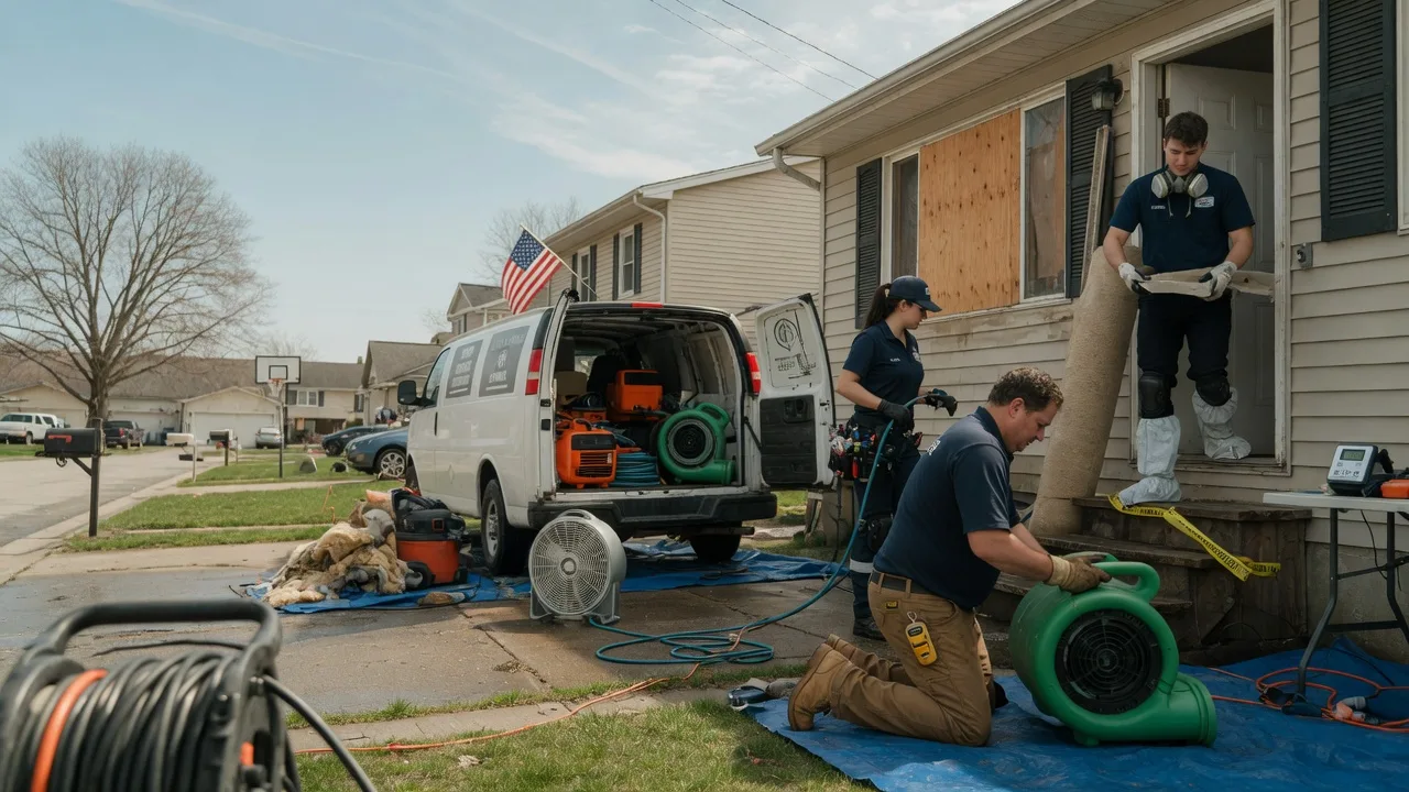 Water Damage Restoration in Dresden, OH near me